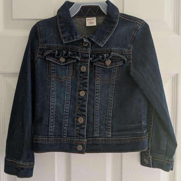 Arizona Girl's 5T Denim Jacket NWOT - Picture 1 of 2